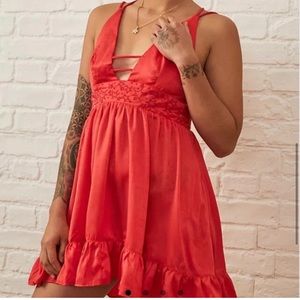 red star urban outfitters dress